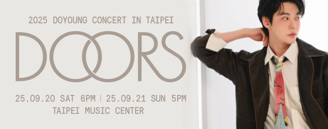 2025 DOYOUNG CONCERT [ Doors ] in TAIPEI